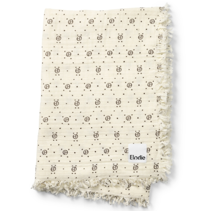 Elodie Details Soft Cotton Blanket - Monogram i gruppen LEKER, BARN OG BABY / Barnetekstiler / Babytepper hos TP E-commerce Nordic AB (C55418)
