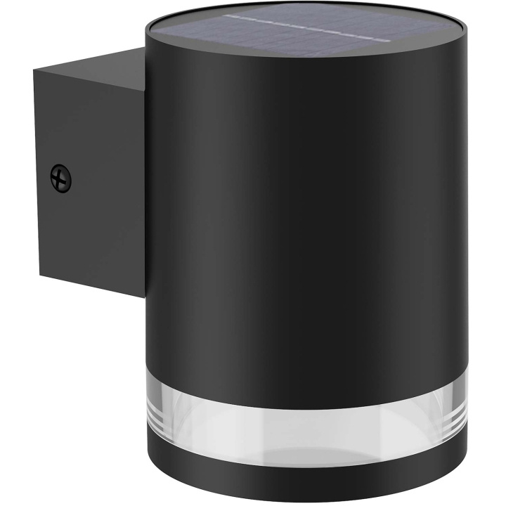 Philips Fyce Vegglampe Rett Solcell Ultra Efficient LED 200lm Svart i gruppen HJEM, HUS OG HAGE / El og belysning / Utendørsbelysning / Solcelle hos TP E-commerce Nordic AB (C55447)