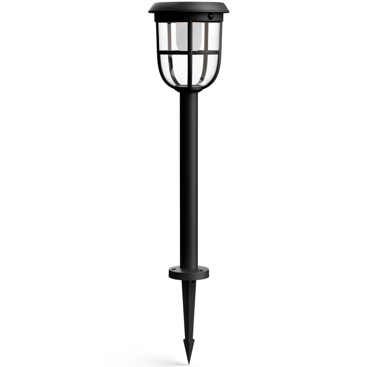 Philips Radii Solcell Ultra Efficient LED-hagebelysning 250lm svart i gruppen HJEM, HUS OG HAGE / El og belysning / Utendørsbelysning / Solcelle hos TP E-commerce Nordic AB (C55450)