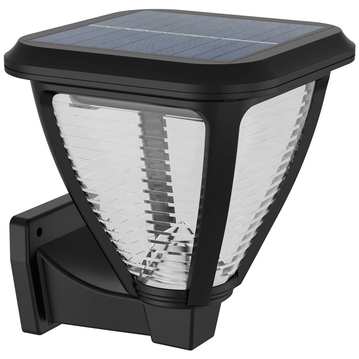 Philips Vapora solcelledrevet vegglampe LED 200lm svart i gruppen HJEM, HUS OG HAGE / El og belysning / Utendørsbelysning / Solcelle hos TP E-commerce Nordic AB (C55452)