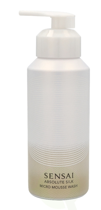 Sensai Absolute Silk Micro Mousse Wash 180 ml i gruppen HELSE OG SKJØNNHET / Hudpleie / Ansikt / Dagkrem hos TP E-commerce Nordic AB (C55614)