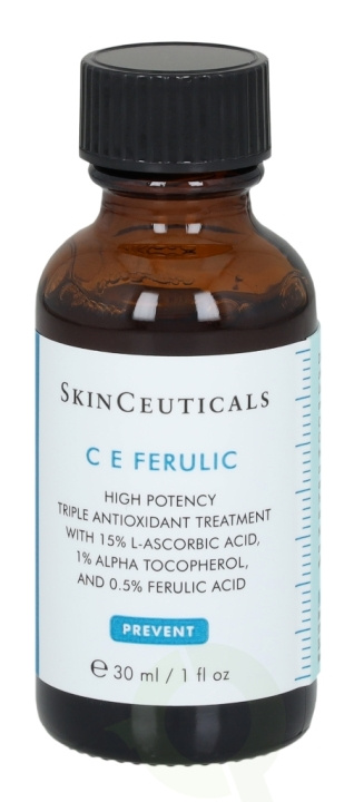 SkinCeuticals C E Ferulic Triple Antioxidant Treatment 30 ml High Potency i gruppen HELSE OG SKJØNNHET / Hudpleie / Ansikt / Hudserum hos TP E-commerce Nordic AB (C55639)