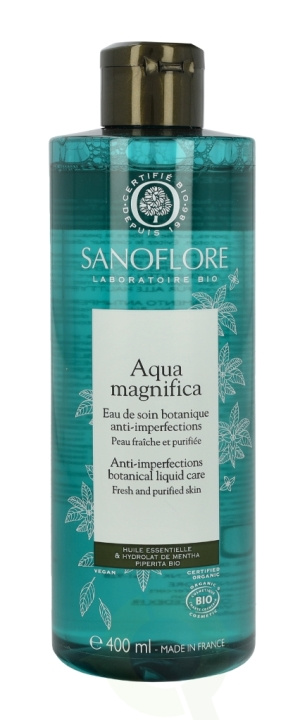 Sanoflore Aqua Magnifica Botanisk flytende pleie 400 ml i gruppen HELSE OG SKJØNNHET / Hudpleie / Ansikt / Rengjøring hos TP E-commerce Nordic AB (C55665)