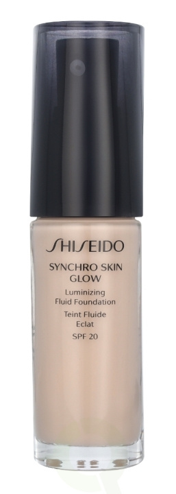 Shiseido Synchro Skin Glow Luminizing Foundation SPF20 30 ml #1 Natural i gruppen HELSE OG SKJØNNHET / Makeup / Makeup ansikt / Foundation hos TP E-commerce Nordic AB (C55702)