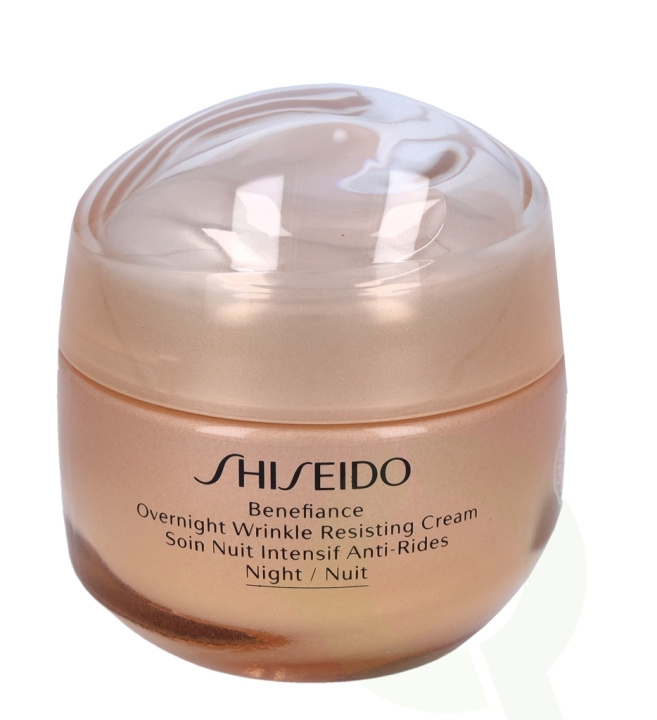 Shiseido Benefiance Overnight Wrinkle Resisting Cream 50 ml i gruppen HELSE OG SKJØNNHET / Hudpleie / Ansikt / Nattkrem hos TP E-commerce Nordic AB (C55726)