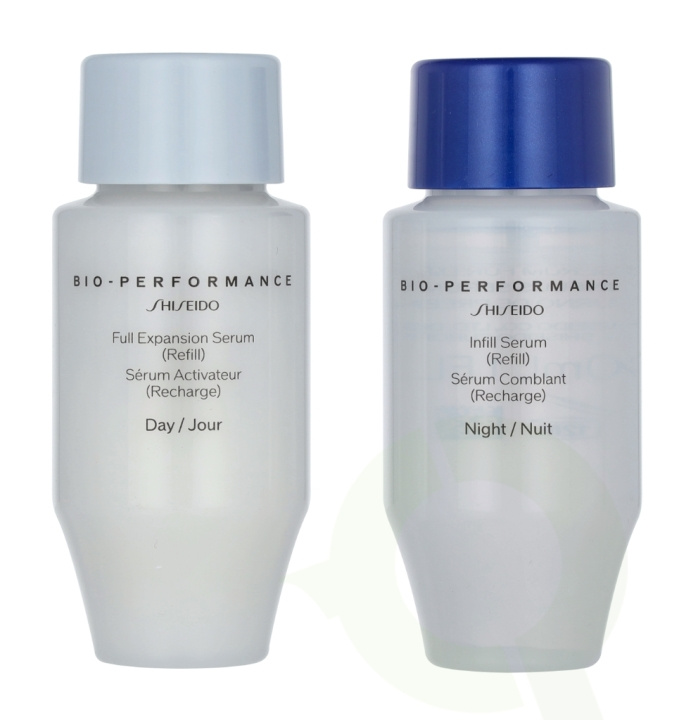 Shiseido Bio-Performance Skin Filler Duo - Refill 60 ml 2x30ml - Day/Night i gruppen HELSE OG SKJØNNHET / Hudpleie / Ansikt / Hudserum hos TP E-commerce Nordic AB (C55739)