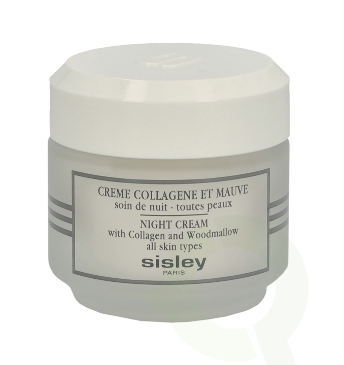 Sisley Night Cream With Collagen And Woodmallow 50 ml All Skin Types i gruppen HELSE OG SKJØNNHET / Hudpleie / Ansikt / Nattkrem hos TP E-commerce Nordic AB (C55748)
