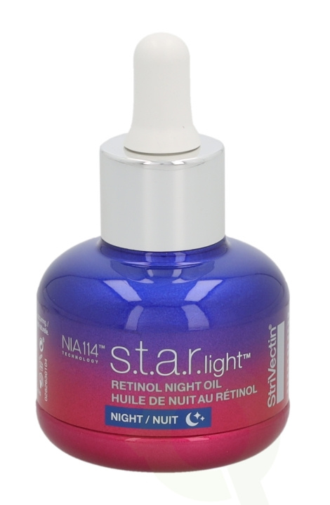 StriVectin S.T.A.R.Light Retinol Night Oil 30 ml i gruppen HELSE OG SKJØNNHET / Hudpleie / Ansikt / Ansiktsolje hos TP E-commerce Nordic AB (C55875)