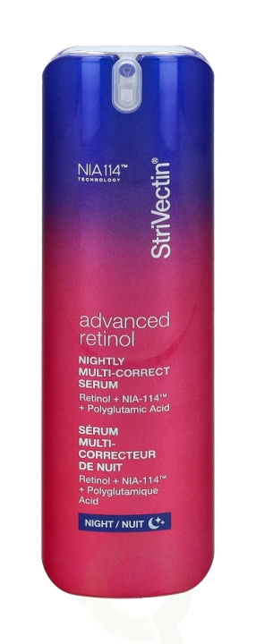 StriVectin Advanced Retinol Nightly Multi-Correct Serum 30 ml i gruppen HELSE OG SKJØNNHET / Hudpleie / Ansikt / Hudserum hos TP E-commerce Nordic AB (C55895)