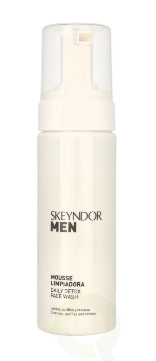 Skeyndor Daily Detox Face Wash Mousse 150 ml Men i gruppen HELSE OG SKJØNNHET / Hudpleie / Ansikt / Rengjøring hos TP E-commerce Nordic AB (C55945)