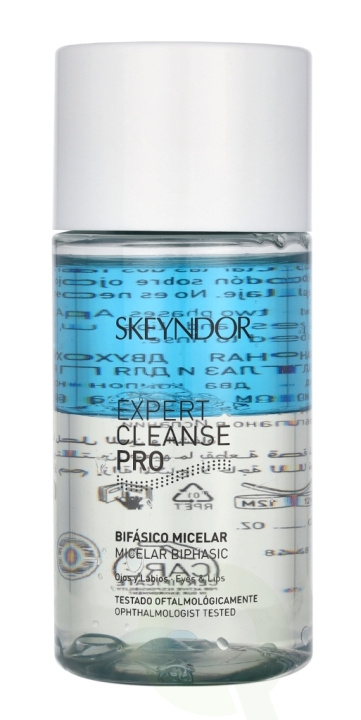 Skeyndor Expert Cleanse Pro Micellar Biphasic 125 ml Remover Eyes And Lips i gruppen HELSE OG SKJØNNHET / Hudpleie / Ansikt / Rengjøring hos TP E-commerce Nordic AB (C55985)
