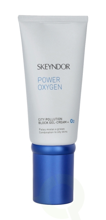Skeyndor Power Oxygen City Pollution Block Gel-Cream + O2 50 ml i gruppen HELSE OG SKJØNNHET / Hudpleie / Ansikt / Dagkrem hos TP E-commerce Nordic AB (C56000)