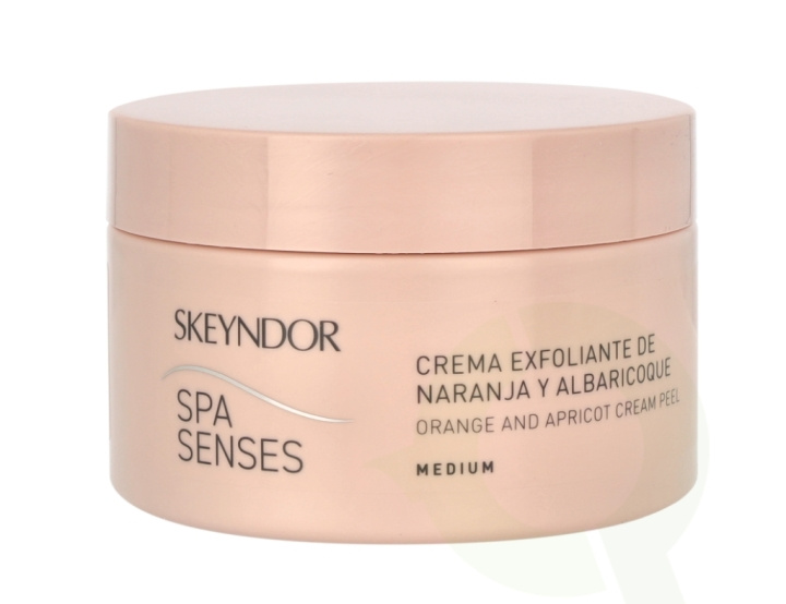Skeyndor Spa Senses Peel 200 ml Orange and Apricot Cream i gruppen HELSE OG SKJØNNHET / Hudpleie / Ansikt / Skrubb/peeling hos TP E-commerce Nordic AB (C56012)
