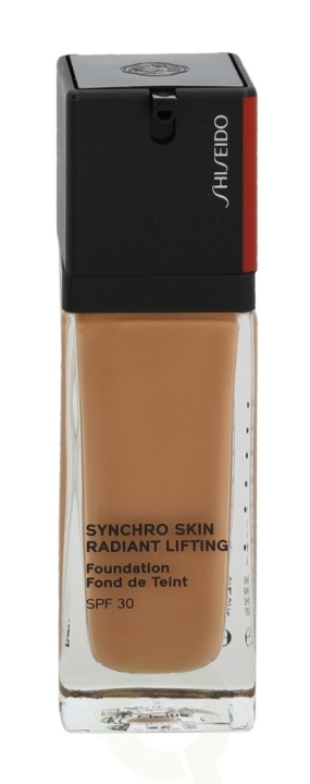 Shiseido Synchro Skin Radiant Lifting Foundation SPF30 30 ml #360 Citrine i gruppen HELSE OG SKJØNNHET / Makeup / Makeup ansikt / Foundation hos TP E-commerce Nordic AB (C56067)