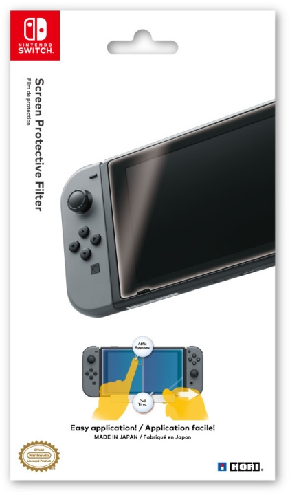 Hori Screen Protective Filter - skjermbeskyttelsesfilm, Switch i gruppen Elektronikk / TV-spill & tilbehør / Nintendo Switch / Tilbehør hos TP E-commerce Nordic AB (C56094)