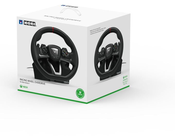 Hori Racing Wheel Overdrive - rattkontroll, Xbox Series S/X i gruppen Datautstyr / GAMING / Ratt & joysticks hos TP E-commerce Nordic AB (C56101)