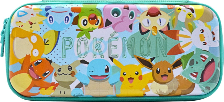 Hori Vault Case Pikachu & Friends-beskyttelsesveske, Switch i gruppen Elektronikk / TV-spill & tilbehør / Nintendo Switch / Tilbehør hos TP E-commerce Nordic AB (C56102)