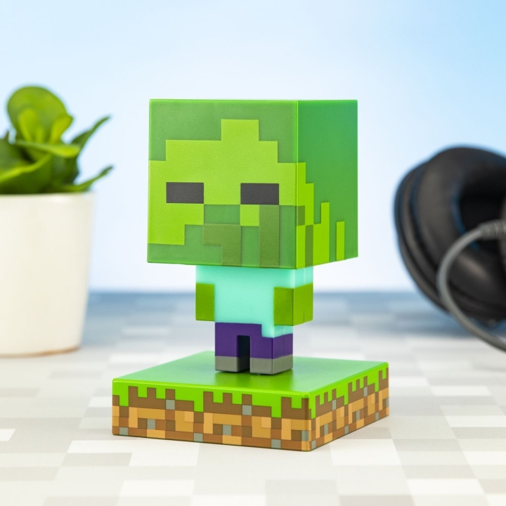 Paladone Minecraft Zombie Light i gruppen Datautstyr / GAMING / Gaming-tilbehør hos TP E-commerce Nordic AB (C56157)