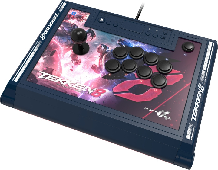 Hori Fighting Stick Alpha - en spelkontroll för Tekken 8, PS4 / PS5 / PC. i gruppen Elektronikk / TV-spill & tilbehør / Sony PlayStation 5 hos TP E-commerce Nordic AB (C56164)