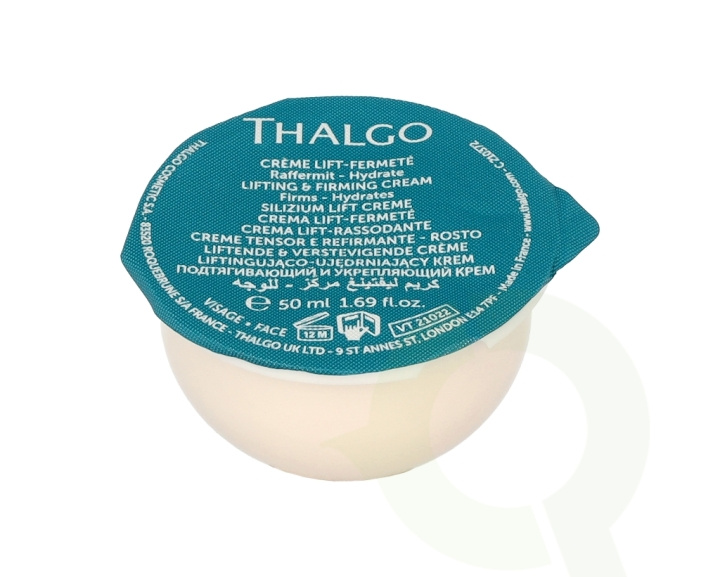 Thalgo Silicium Lifting & Firming Cream - Refill 50 ml i gruppen HELSE OG SKJØNNHET / Hudpleie / Ansikt / Ansiktskrem hos TP E-commerce Nordic AB (C56180)