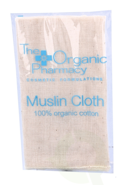 The Organic Pharmacy Organic Muslin Cloth - Small 1 Piece i gruppen HELSE OG SKJØNNHET / Hudpleie / Ansikt / Rengjøring hos TP E-commerce Nordic AB (C56189)