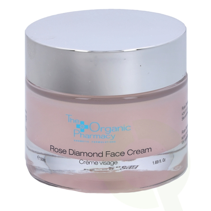 The Organic Pharmacy Rose Diamond Face Cream 50 ml For All Skin Types i gruppen HELSE OG SKJØNNHET / Hudpleie / Ansikt / Ansiktskrem hos TP E-commerce Nordic AB (C56202)