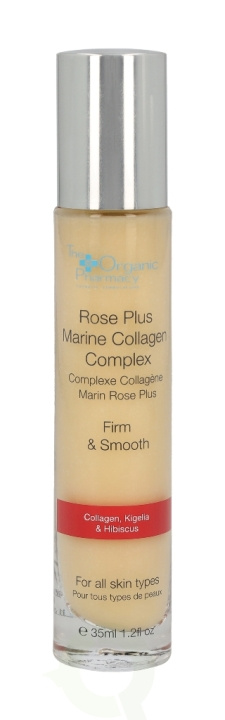 The Organic Pharmacy Rose Plus Marine Collagen Complex 35 ml For All Skin Types i gruppen HELSE OG SKJØNNHET / Hudpleie / Ansikt / Hudserum hos TP E-commerce Nordic AB (C56209)