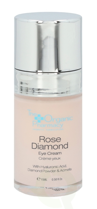 The Organic Pharmacy Rose Diamond Eye Cream 15 ml With Hyaluronic Acid i gruppen HELSE OG SKJØNNHET / Hudpleie / Ansikt / Øyne hos TP E-commerce Nordic AB (C56218)