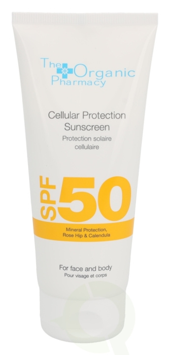 The Organic Pharmacy Cellular Protection Sun Cream SPF50 100 ml For Face And Body i gruppen HELSE OG SKJØNNHET / Hudpleie / Soling / Solkrem hos TP E-commerce Nordic AB (C56242)