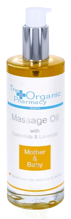 The Organic Pharmacy Mother & Baby Massage Oil 100 ml Calendula,Chamomile & Lavender i gruppen HELSE OG SKJØNNHET / Hudpleie / Kroppspleie / Kroppsolje hos TP E-commerce Nordic AB (C56244)