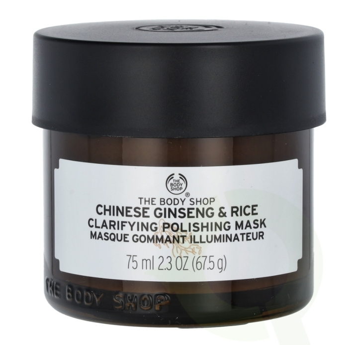 The Body Shop Clarifying Polishing Mask 75 ml Chinese Ginseng & Rice i gruppen HELSE OG SKJØNNHET / Hudpleie / Ansikt / Masker hos TP E-commerce Nordic AB (C56316)