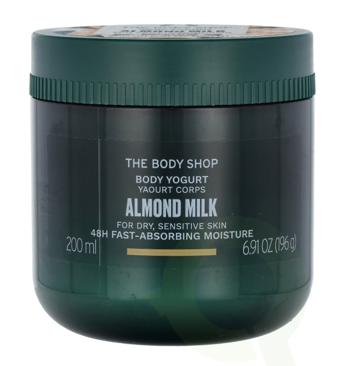 The Body Shop Body Yogurt 200 ml Almond Milk i gruppen HELSE OG SKJØNNHET / Hudpleie / Kroppspleie / Body lotion hos TP E-commerce Nordic AB (C56319)