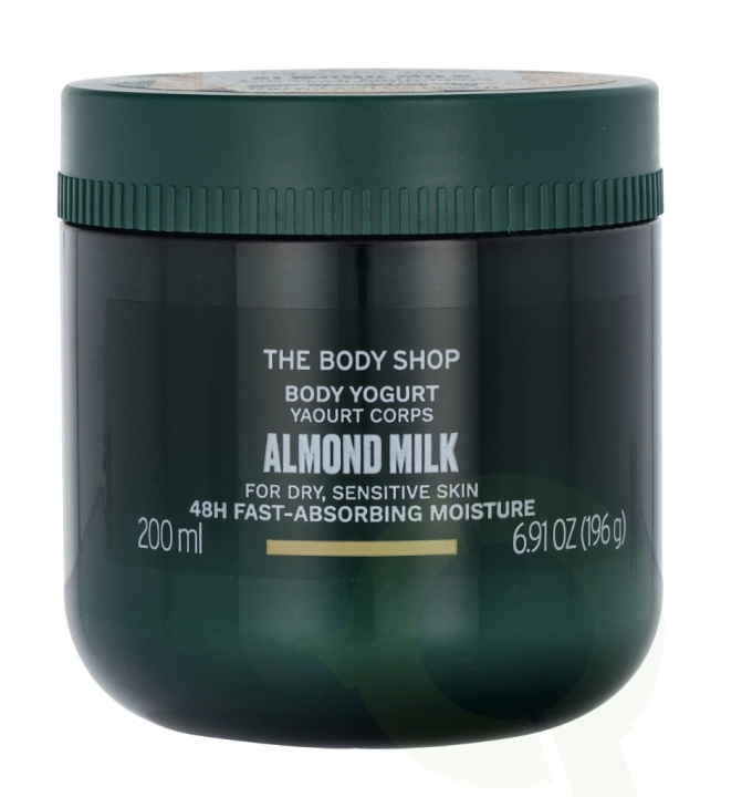 The Body Shop Body Yogurt 200 ml Almond Milk i gruppen HELSE OG SKJØNNHET / Hudpleie / Kroppspleie / Body lotion hos TP E-commerce Nordic AB (C56323)