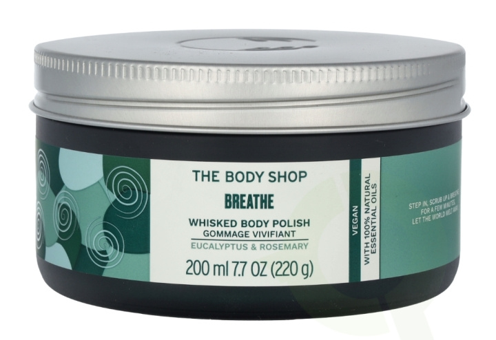 The Body Shop Breathe Whisked Body Polish 200 ml Eucalyptus & Rosemary i gruppen HELSE OG SKJØNNHET / Hudpleie / Ansikt / Skrubb/peeling hos TP E-commerce Nordic AB (C56356)