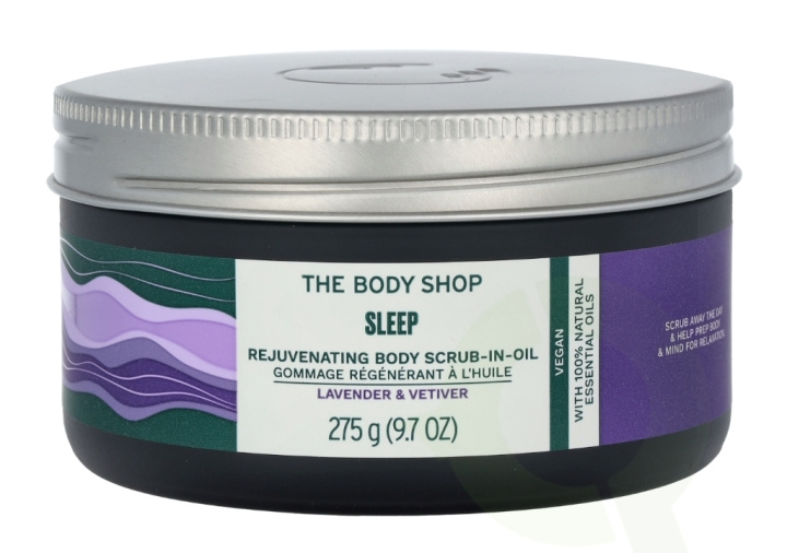 The Body Shop Sleep Rejuvenating Body Scrub-In-Oil 275 g Lavender & Vetiver i gruppen HELSE OG SKJØNNHET / Hudpleie / Ansikt / Skrubb/peeling hos TP E-commerce Nordic AB (C56359)