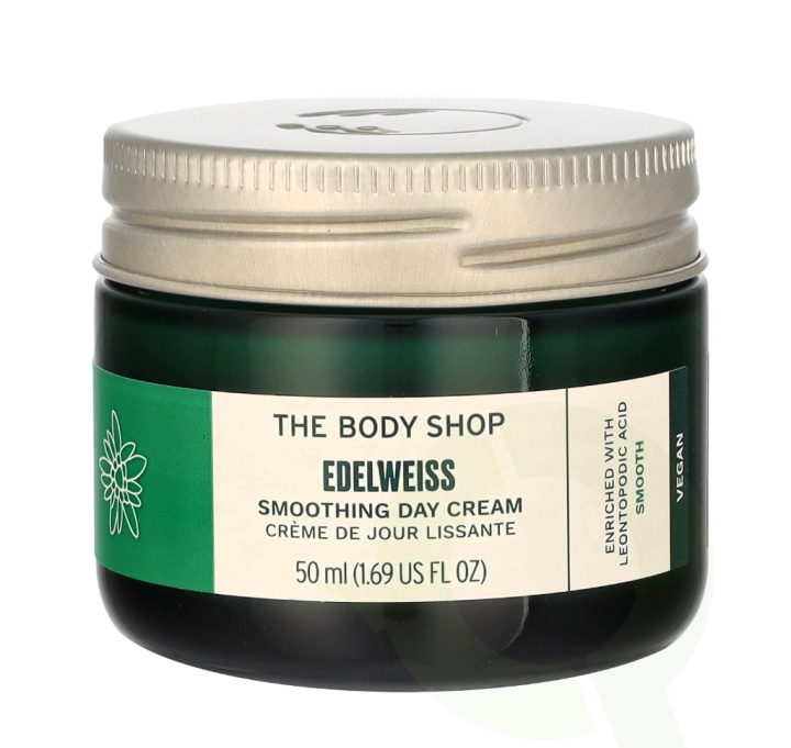 The Body Shop Smoothing Day Cream 50 ml Edelweiss i gruppen HELSE OG SKJØNNHET / Hudpleie / Ansikt / Dagkrem hos TP E-commerce Nordic AB (C56377)