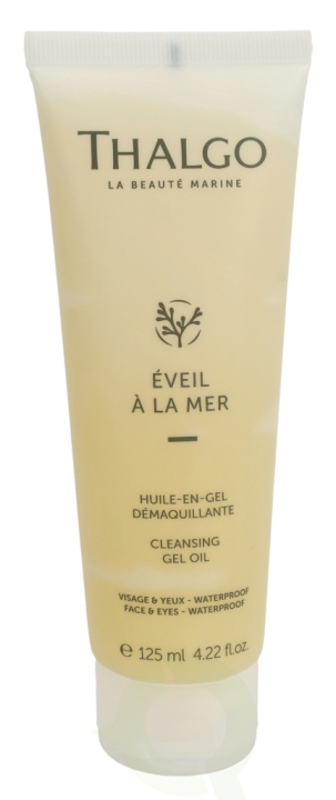 Thalgo Eveil A La Mer Cleansing Gel-Oil 125 ml Face & Eyes - Waterproof i gruppen HELSE OG SKJØNNHET / Hudpleie / Ansikt / Rengjøring hos TP E-commerce Nordic AB (C56447)