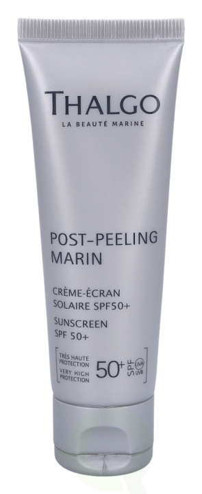Thalgo Post-Peeling Marine Sunscreen SPF50+ 50 ml i gruppen HELSE OG SKJØNNHET / Hudpleie / Soling / Solkrem hos TP E-commerce Nordic AB (C56482)