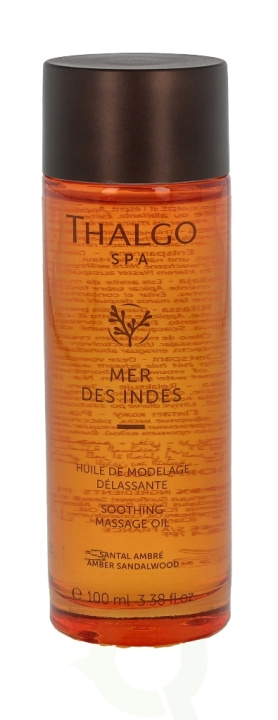 Thalgo Spa Mer Des Indes Soothing Massage Oil 100 ml i gruppen HELSE OG SKJØNNHET / Massasje og velvære / Massasje hos TP E-commerce Nordic AB (C56495)