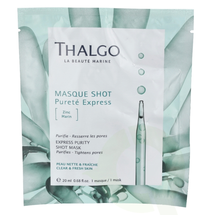 Thalgo Express Purity Shot Mask 20 ml i gruppen HELSE OG SKJØNNHET / Hudpleie / Ansikt / Masker hos TP E-commerce Nordic AB (C56513)