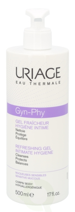 Uriage Gyn-Phy Intimate Hygiene Refreshing Gel 500 ml i gruppen HELSE OG SKJØNNHET / Hudpleie / Kroppspleie / Bad- og dusjkrem hos TP E-commerce Nordic AB (C56551)