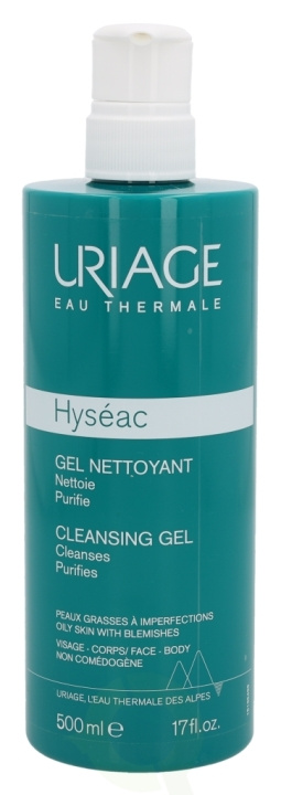 Uriage Hyseac Cleansing Gel 500 ml Combination To Oily Skin i gruppen HELSE OG SKJØNNHET / Hudpleie / Ansikt / Rengjøring hos TP E-commerce Nordic AB (C56563)