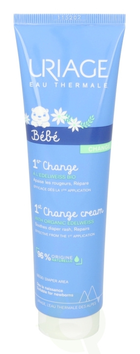 Uriage Bebe 1st Change Cream 100 ml i gruppen HELSE OG SKJØNNHET / Hudpleie / Kroppspleie / Body lotion hos TP E-commerce Nordic AB (C56575)