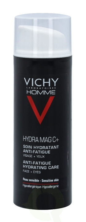 Vichy Homme Hydramag C Anti Fatigue Hydrating Care 50 ml Face-Eyes / Sensitive Skin i gruppen HELSE OG SKJØNNHET / Hudpleie / Ansikt / Dagkrem hos TP E-commerce Nordic AB (C56600)