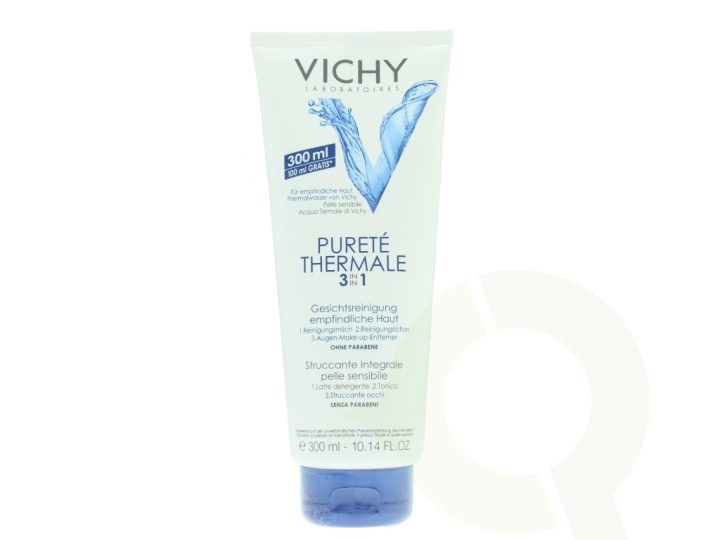 Vichy Purete Thermale 3In1 One Step Cleanser 300 ml Sensitive Skin And Eyes i gruppen HELSE OG SKJØNNHET / Hudpleie / Ansikt / Rengjøring hos TP E-commerce Nordic AB (C56604)