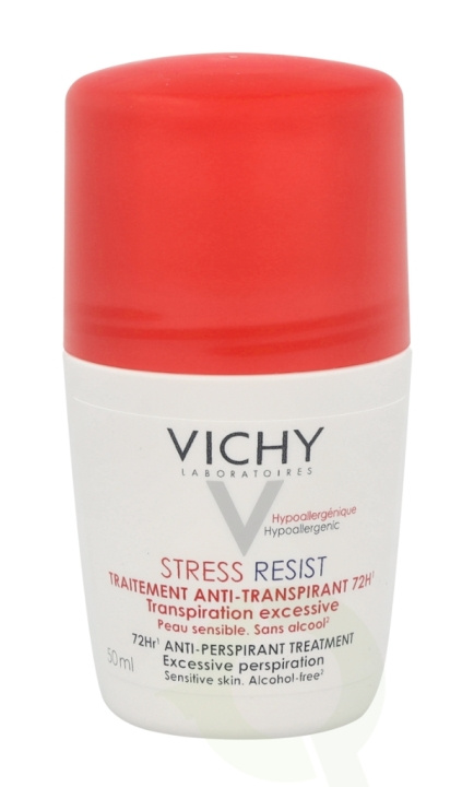 Vichy Detranspirant Intensif 72Hr Anti Perspirant Treatment 50 ml Sensitive Skin/Alcohol Free /Stress Resist i gruppen HELSE OG SKJØNNHET / Duft og parfyme / Deodorant / Deo for henne hos TP E-commerce Nordic AB (C56607)