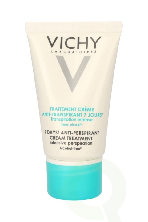 Vichy 7 Days Anti-Perspirant Cream Treatment 30 ml Alcohol Free i gruppen HELSE OG SKJØNNHET / Duft og parfyme / Deodorant / Deo for henne hos TP E-commerce Nordic AB (C56626)