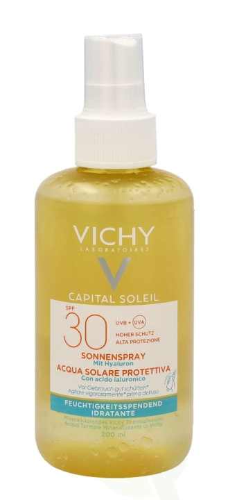 Vichy Ideal Soleil Solar Protective Water SPF30 200 ml i gruppen HELSE OG SKJØNNHET / Hudpleie / Soling / Solkrem hos TP E-commerce Nordic AB (C56648)