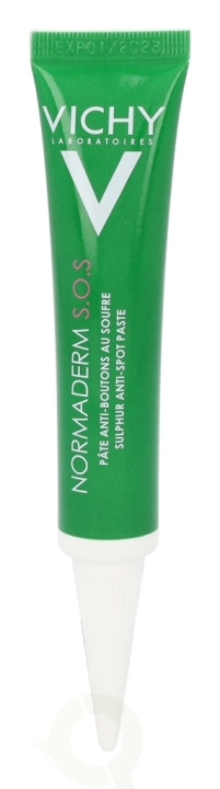 Vichy Normaderm S.O.S. Phytosolution Sulfur Anti-Spot Paste 20 ml i gruppen HELSE OG SKJØNNHET / Hudpleie / Ansikt / Dagkrem hos TP E-commerce Nordic AB (C56663)