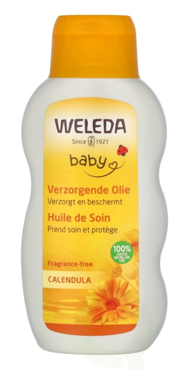 Weleda Baby Calendula Oil Fragrance 200 ml i gruppen LEKER, BARN OG BABY / Babyprodukter / Omsorg og hygiene hos TP E-commerce Nordic AB (C56710)